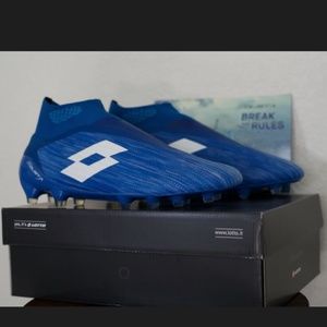 Lotto Solista 100 III Gravity FG Soccer Cleats - Blue